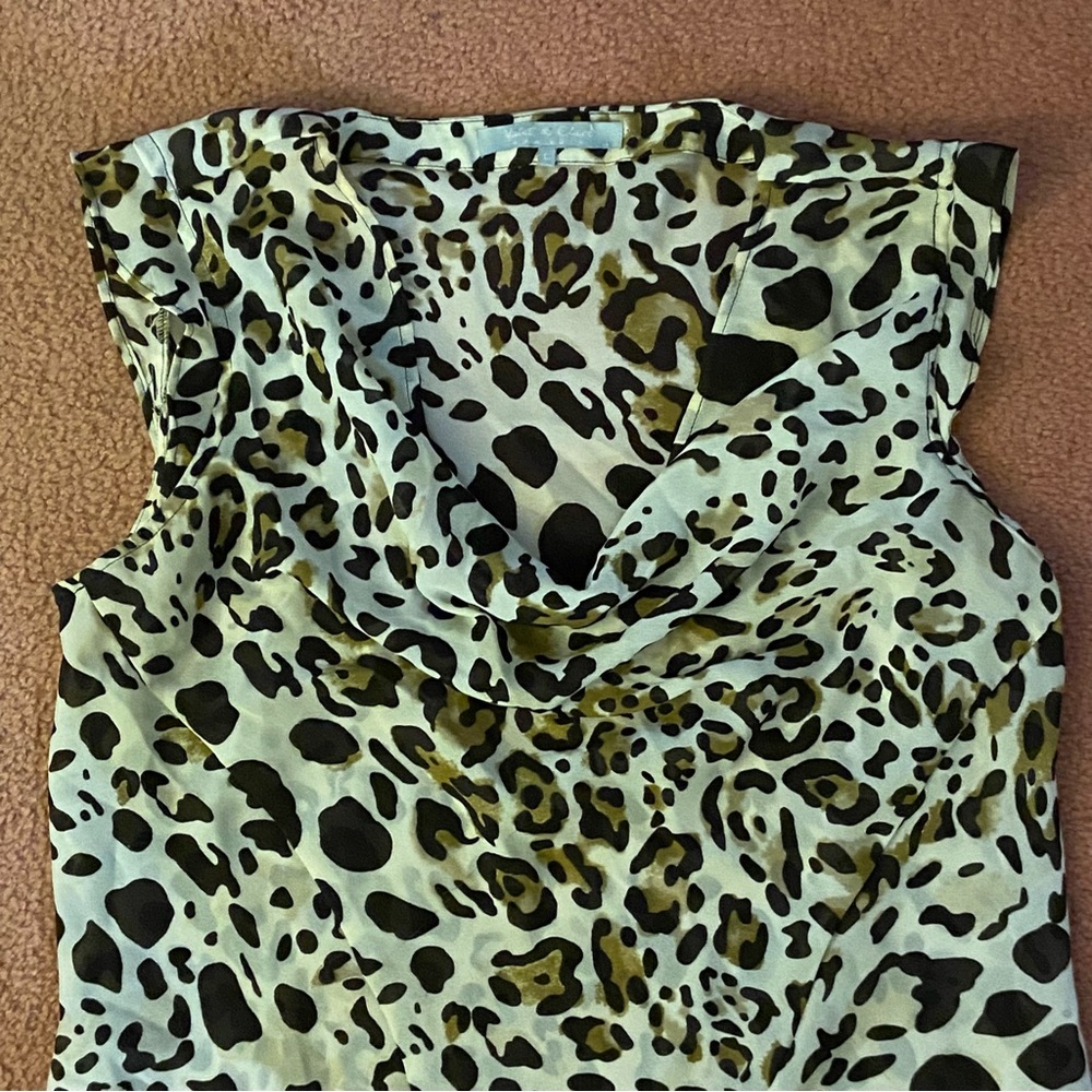 Ladies leopard print shirt